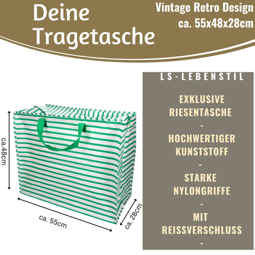 KI-generiertes Bild,XXL Jumbo Bag 55cm Aufbewahrungstasche Einkaufstasche