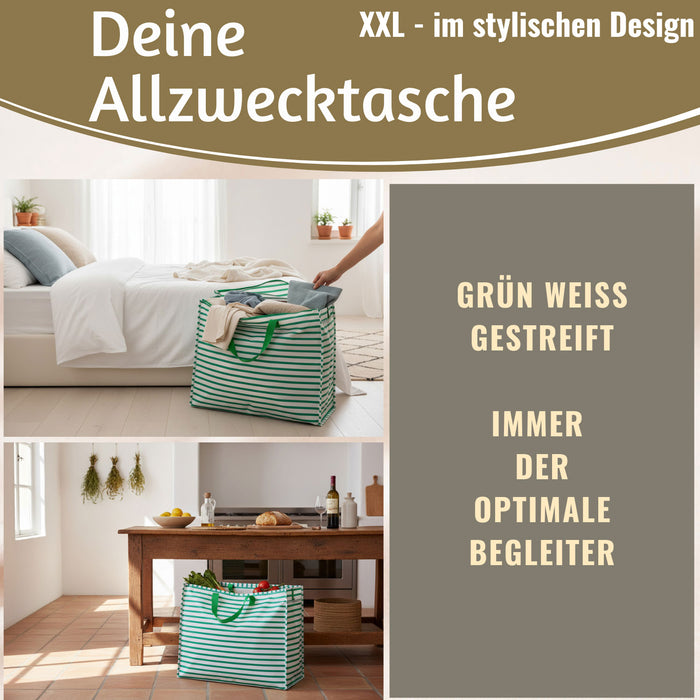 KI-generiertes Bild,XXL Jumbo Bag 55cm Aufbewahrungstasche Einkaufstasche