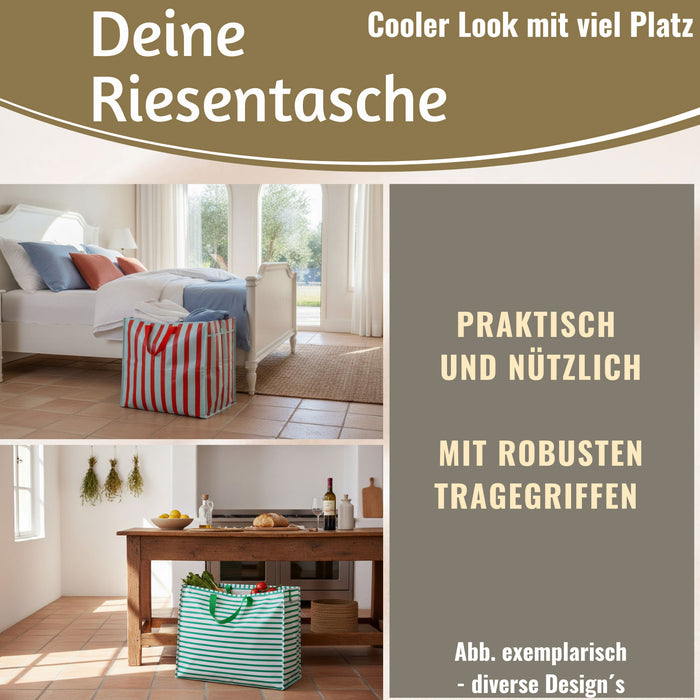 KI-generiertes Bild,XXL Jumbo Bag 55cm Aufbewahrungstasche Einkaufstasche