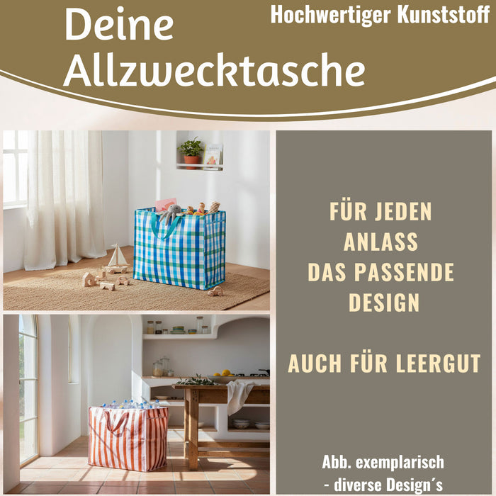 KI-generiertes Bild,XXL Jumbo Bag 55cm Aufbewahrungstasche Einkaufstasche