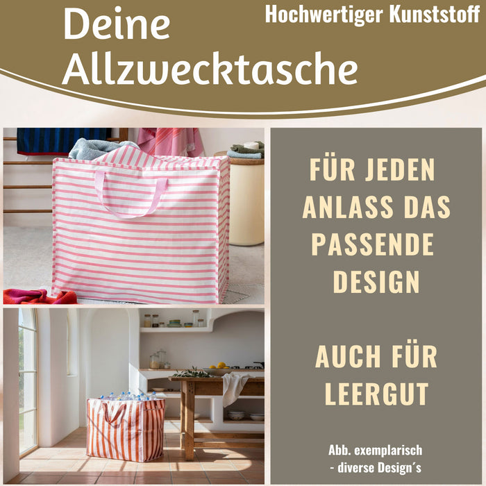 KI-generiertes Bild,XXL Jumbo Bag 55cm Aufbewahrungstasche Einkaufstasche