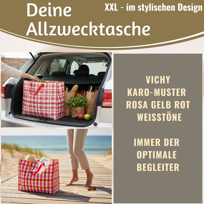 KI-generiertes Bild,XXL Jumbo Bag 55cm Aufbewahrungstasche Einkaufstasche