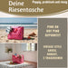 KI-generiertes Bild,XXL Jumbo Bag Pink Rot Spotlight 55cm Aufbewahrungstasche Einkaufstasche