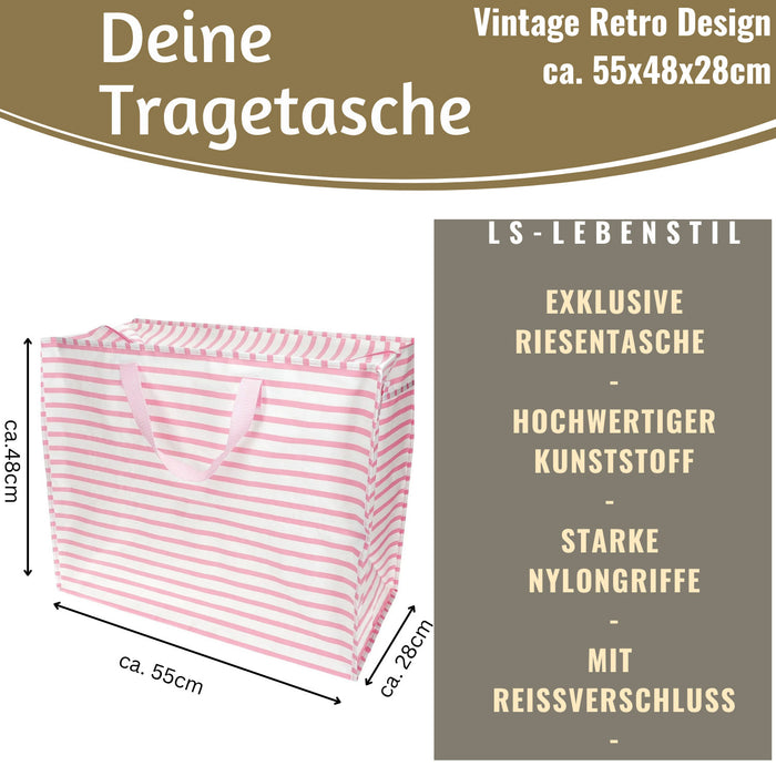 KI-generiertes Bild,XXL Jumbo Bag 55cm Aufbewahrungstasche Einkaufstasche