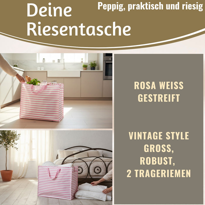 KI-generiertes Bild,XXL Jumbo Bag 55cm Aufbewahrungstasche Einkaufstasche