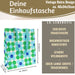 KI-generiertes Bild,Shopper Einkaufstasche Daisy Blau Grün faltbar Strandtasche Tragetasche