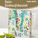 KI-generiertes Bild,Shopper Einkaufstasche Wild Flowers faltbar Strandtasche Tragetasche
