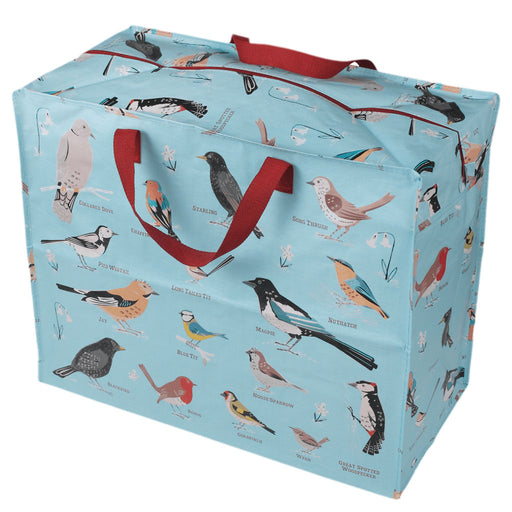 XXL Jumbo Bag Garden Birds 55cm Recyclet Aufbewahrungstasche Einkaufstasche
