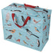 XXL Jumbo Bag Garden Birds 55cm Recycelt Aufbewahrungstasche Einkaufstasche