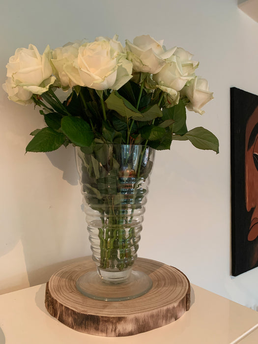 KI-generiertes Bild,XL Rindenbrett Baumscheibe Rund Holz Ø 28-34cm Astscheibe Rindenscheibe