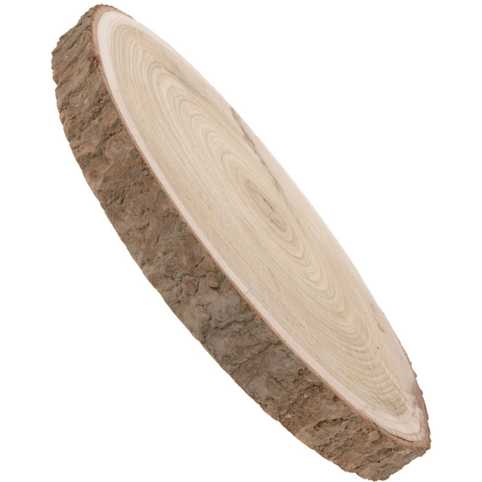 XL Rindenbrett Baumscheibe Rund Holz Ø 28-34cm Astscheibe Rindenscheibe