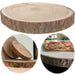 KI-generiertes Bild XL Rindenbrett Baumscheibe Rund Holz Ø 28-34cm Astscheibe Rindenscheibe