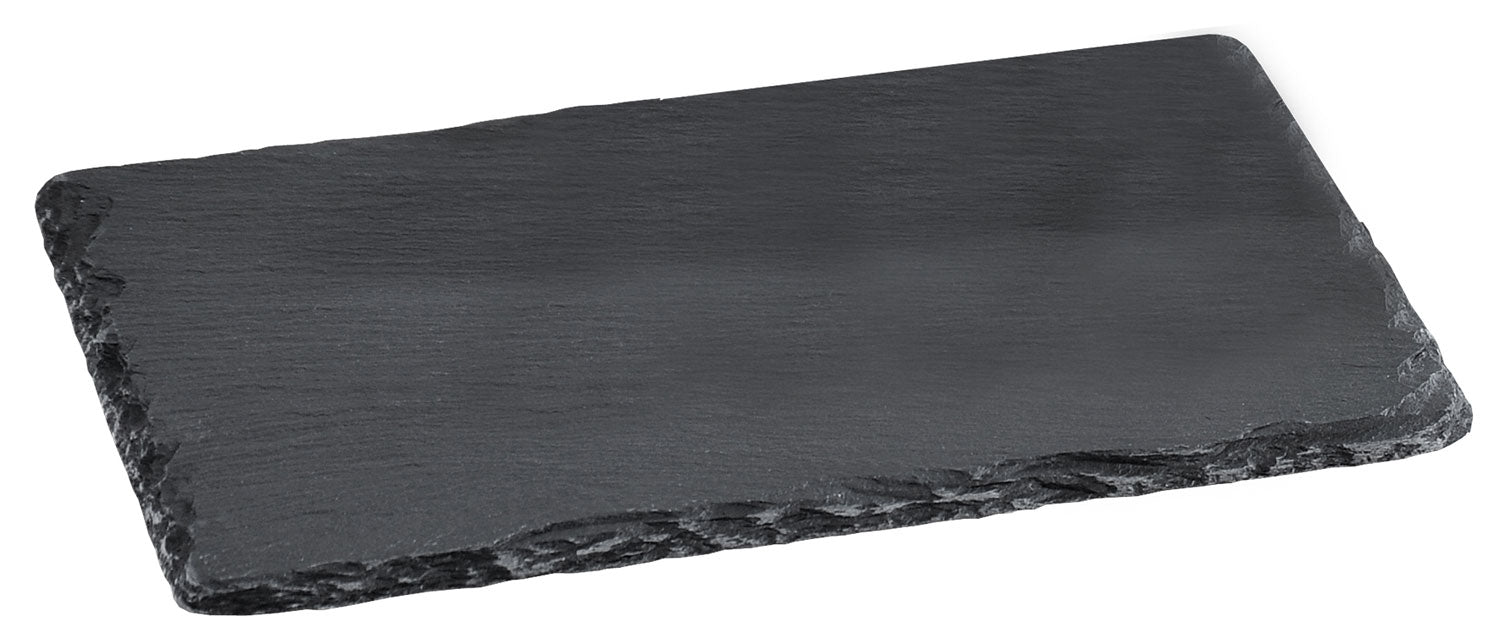 Schieferplatte 30x20cm Servierplatte Schieferteller Tischset Sushi Deko