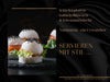 KI-generiertes Bild,XL Schieferplatte Servierplatte 40x30cm Tafelplatte Schieferteller Sushi