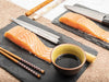 KI-generiertes Bild,XL Schieferplatte Servierplatte 40x30cm Tafelplatte Schieferteller Sushi