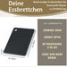 KI-generiertes Bild,6x Kunststoff Essbrettchen 23x16cm 6´er Set Granit Optik Frühstücksbrettchen