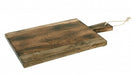 XL Mango Holz Schneidebrett 44cm auf Füßen Vesperbrett Schneidbrett Serviertablett