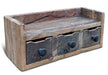 Vintage Küchenregal 35cm hängend Recycelt Schubladenregal Wandregal Wandboard