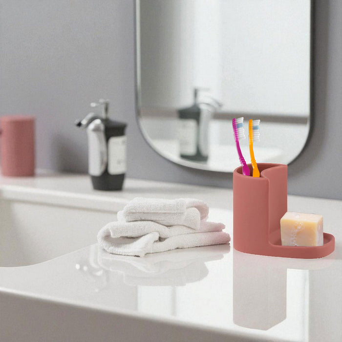 Design Spülbecken Organizer Alt Rosa Waschbecken Schwammhalter Schwammablage