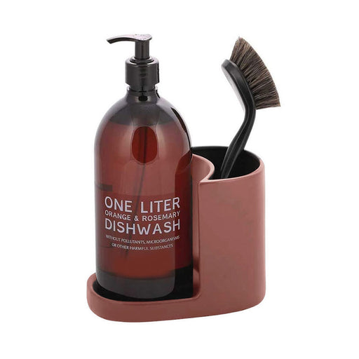 Design Spülbecken Organizer Alt Rosa Waschbecken Schwammhalter Schwammablage