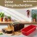 KI-generiertes Bild,Silikon Königskuchenform 25cm Backform Kuchenform Kastenform Brotbackform