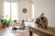 Keramik Hunde Spardose Mops 13cm Sparbüchse Sparschwein abschließbar Geschenk