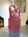 XXL Wasserflasche 2000ml Blau Sportflasche Trinkflasche Klappdeckel auslaufsicher