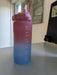 KI-generiertes Bild,XXL Wasserflasche 2000ml Blau Sportflasche Trinkflasche Klappdeckel auslaufsicher