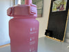 XXL Wasserflasche 2000ml Blau Sportflasche Trinkflasche Klappdeckel auslaufsicher