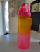 XXL Wasserflasche 2000ml Pink Sportflasche Trinkflasche Klappdeckel auslaufsicher