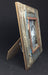Vintage Holz Bilderrahmen 10x15cm Recycelt Grau Blau Aufsteller Fotorahmen