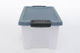 Stapelbox Allzweckbox 3´er Set 30x20x15cm Recycelt mit Deckel Transportbox Stapelkiste