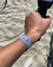 Canvas Statement Armband Beach Days Quasten besticktes Webarmband