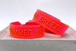 Canvas Statement Armband Summer Breeze Neon Quasten besticktes Webarmband