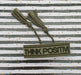 Canvas Statement Armband Think Positive Khaki Grün Quasten besticktes Webarmband