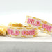 Canvas Statement Armband Wild One Gelb Rose Pink Quasten besticktes Webarmband