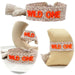 Canvas Statement Armband Leo Wild One Leopard Orange Quasten besticktes Webarmband