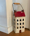 KI-generiertes Bild,Teelichthaus Lichterhaus Aarhus 28cm Keramik Fachwerkhaus Laterne Teelichthalter