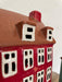 KI-generiertes Bild,Teelichthaus Lichterhaus Aarhus 24cm Keramik Fachwerkhaus Teelichthalter