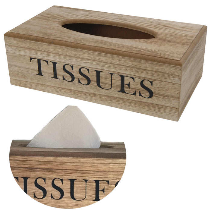 Design Holz Kosmetiktuchbox Tissuebox Kleenexbox Shabby Vintage
