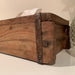 Tissue-Box Holz 31cm Braun Ziegelform Kosmetiktuch-Spender Taschentuch