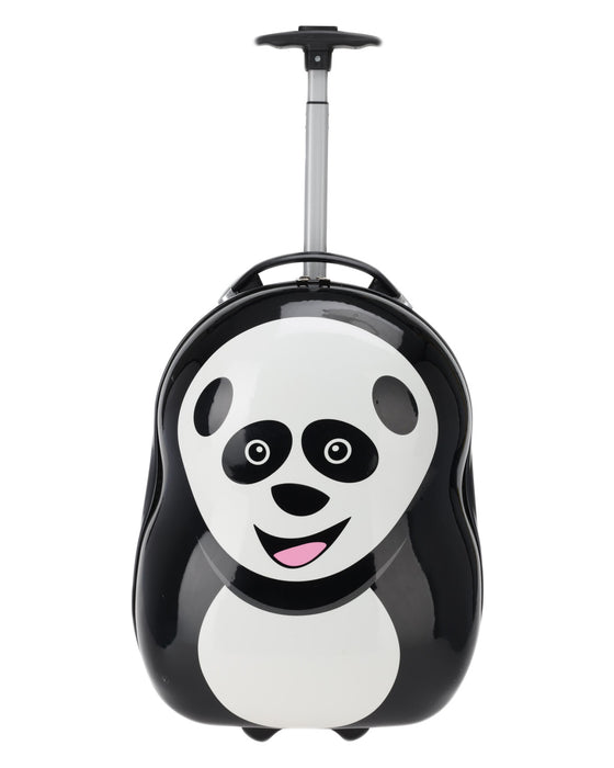 Kinder Reiseset 2-tlg. Panda Bär Kinderkoffer Rucksack Trolley Hartschalenkoffer