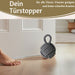 Boden Türstopper Malmö 23cm Grau 1,3kg Jute Knoten Tragegriff Türpuffer Türhalter Türsack