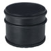 Premium Türstopper Schwarz Matt 1,1 kg schwerer Bodenstopper mit Gummiring