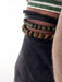 Design Unisex Perlenarmband 20-21cm Oslo Tigerauge Braun Naturstein dehnbar elastisch