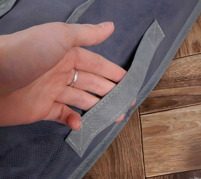 XL Vlies Unterbettkommode Grau 105x45x16 Unterbettbox Aufbewahrungsbox