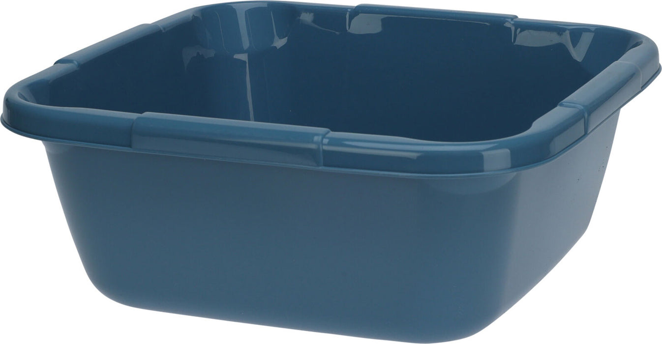 KI-generiertes Bild,Kunststoff Waschschüssel 9L Blau 33cm Viereckschüssel Fußwanne Spülschüssel