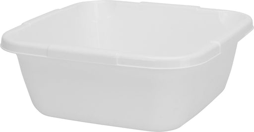 Kunststoff Waschschüssel 6L Weiß 29cm Viereckschüssel Fußwanne Spülschüssel