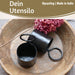 Vintage Besteckständer Dehli 20cm Rund 1-fach Griff Besteckkorb Utensilienhalter