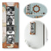 KI-generiertes Bild Vintage Holz Bilderrahmen Dehli 24x8cm Fundholz Fotohalter Fotorahmen Passbilder